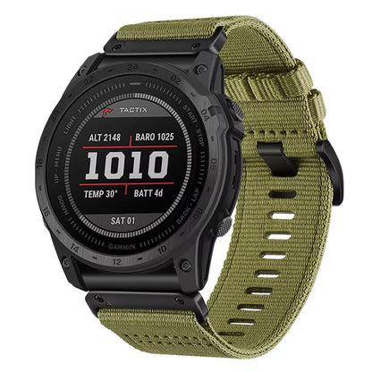 Bracelet Techsuit W070 pour Garmin Instinct / Approach / Fenix Watch Series, 20mm, Vert