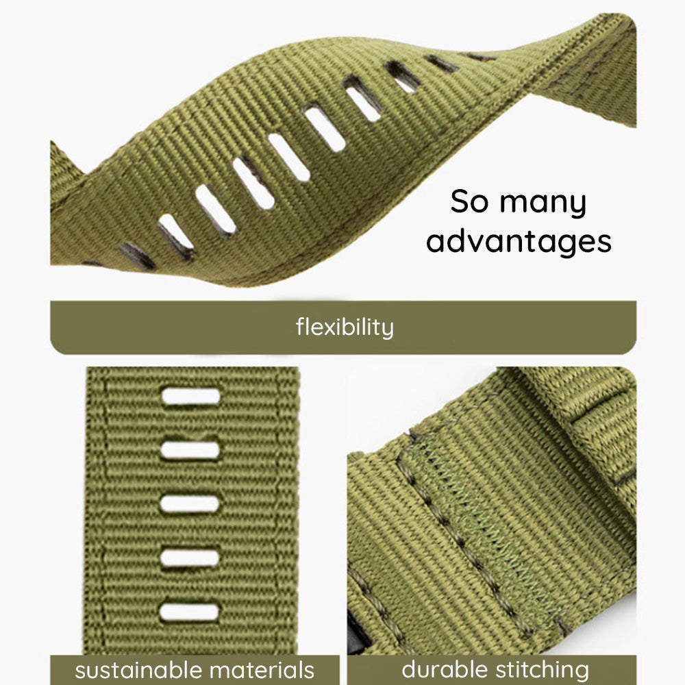 Bracelet Techsuit W070 pour Samsung Galaxy Watch / Huawei Watch Series, 20mm, Orange