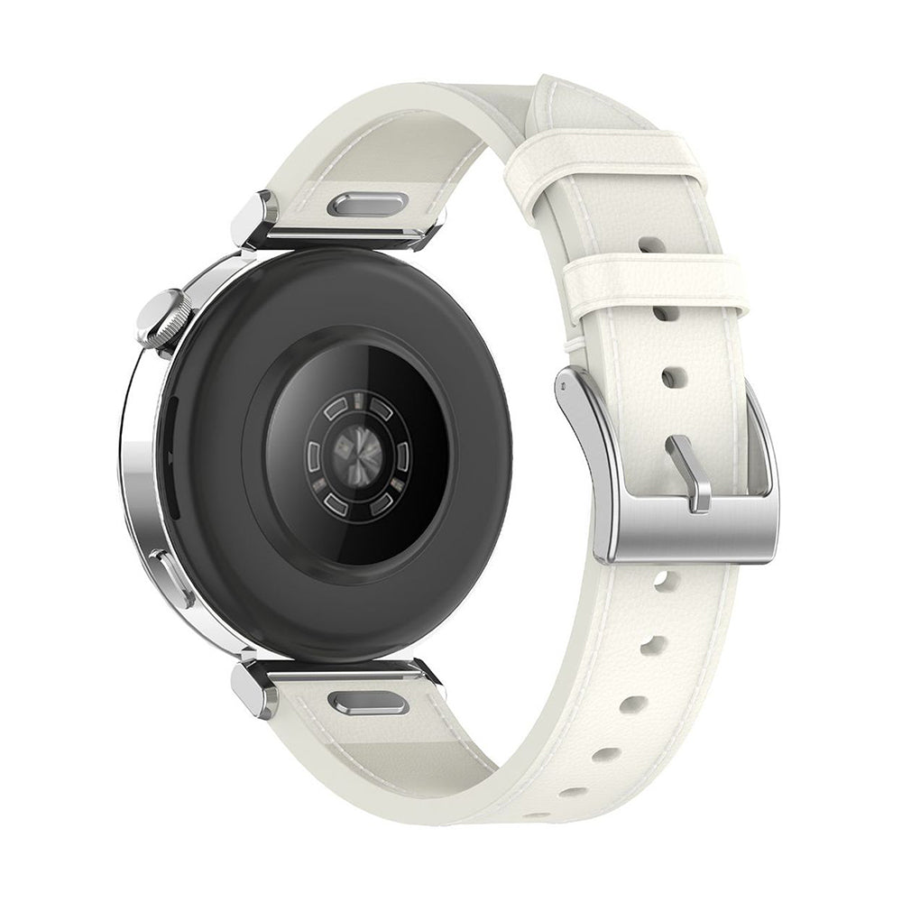 Bracelet Techsuit W073 pour Huawei Watch / Garmin Watch Series, 18mm, Blanc