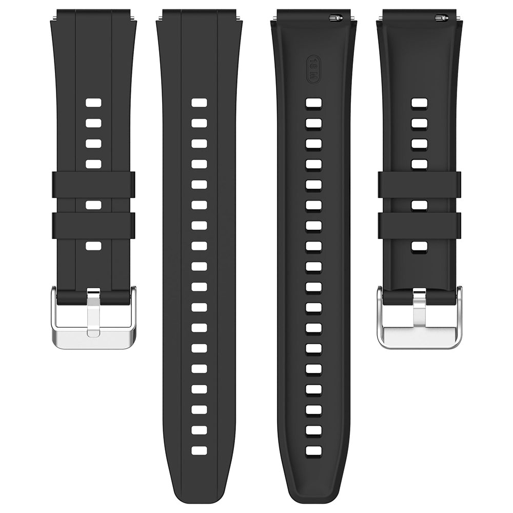 Bracelet Techsuit W075 pour Huawei Watch / Garmin Watch Series, 18mm, Bordeaux