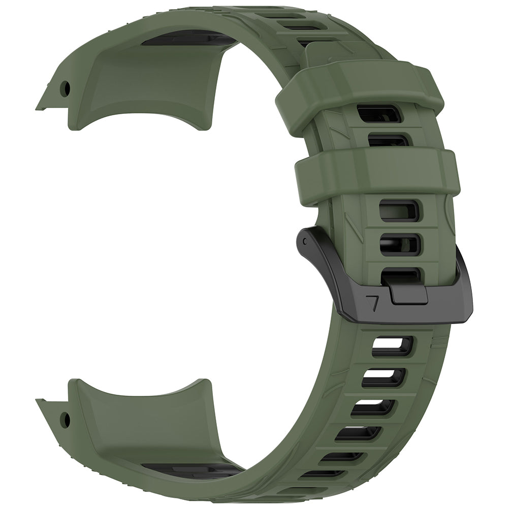 Bracelet Techsuit W077 pour Garmin Instinct 3 45mm Solar / Instinct 3 45mm, Vert