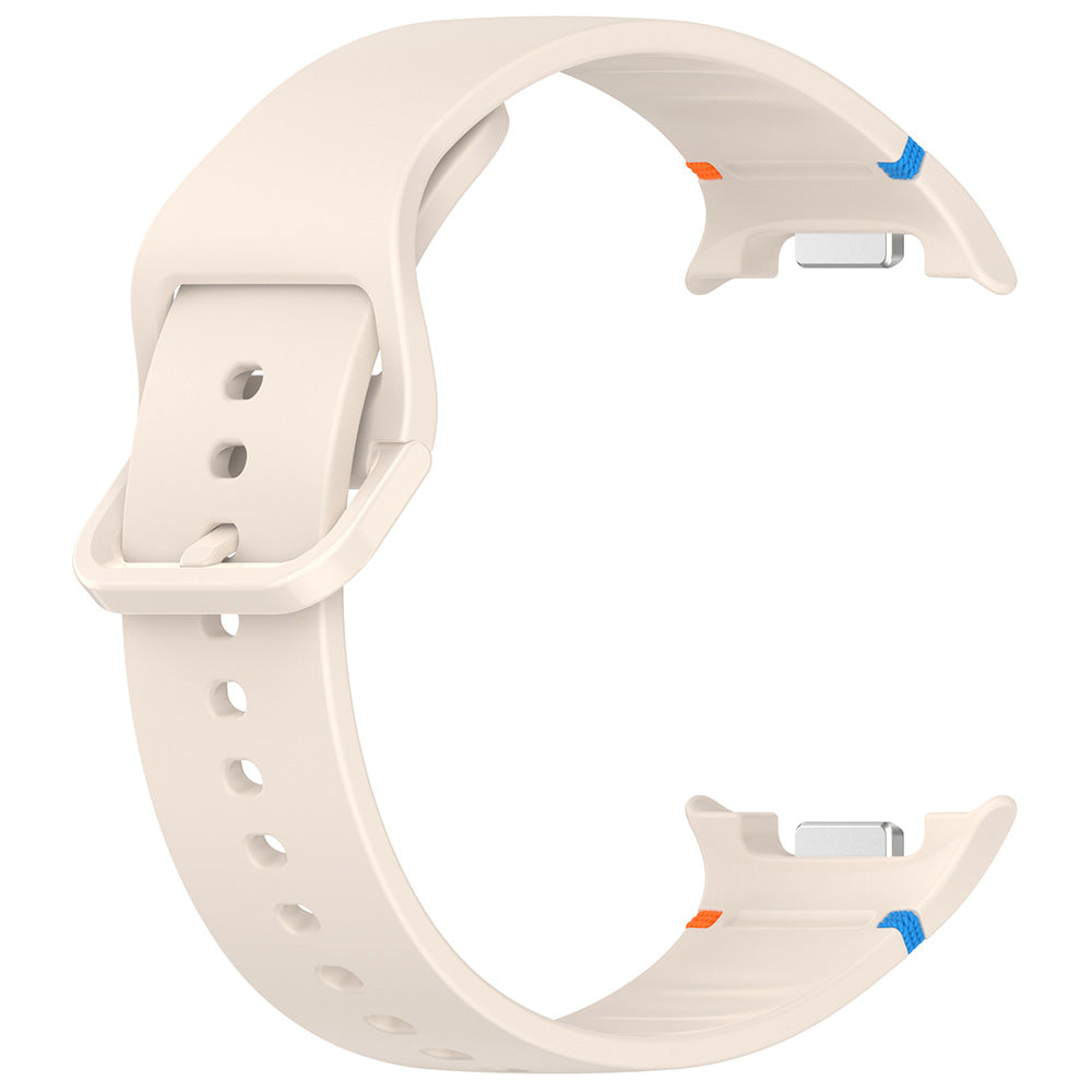 Bracelet Techsuit W079 pour Samsung Galaxy Watch 8 Classic / Watch8 44mm / Watch 8 40mm, Beige