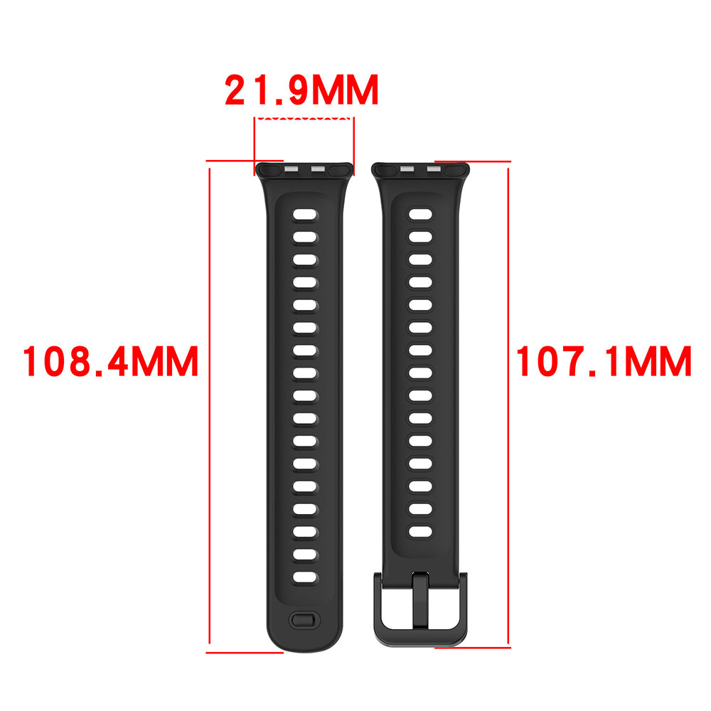 Techsuit W081 Strap for Honor Band 11 / 11 Pro, Black