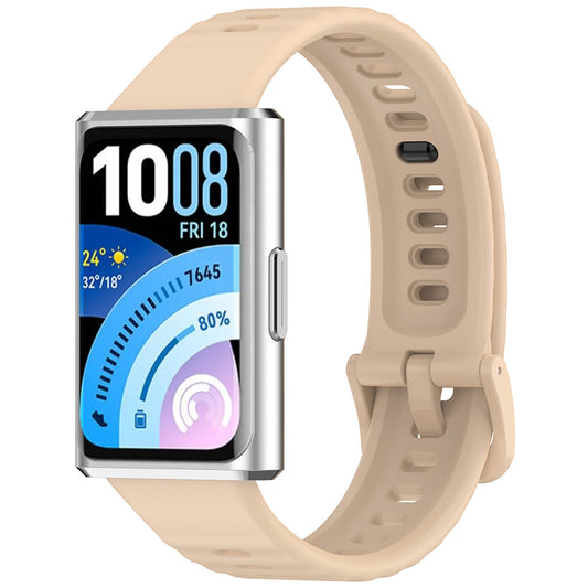 Bracelet Techsuit W082 pour Huawei Band 11 / 11 Pro, Beige