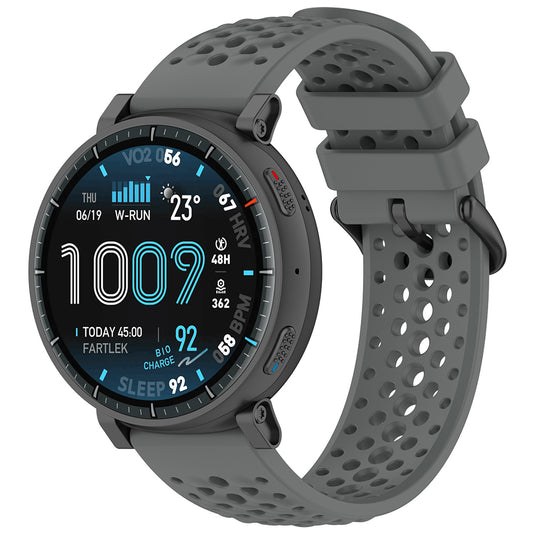 Bracelet Techsuit W083 pour Amazfit Watch / Samsung Watch Series, 22mm, Gris
