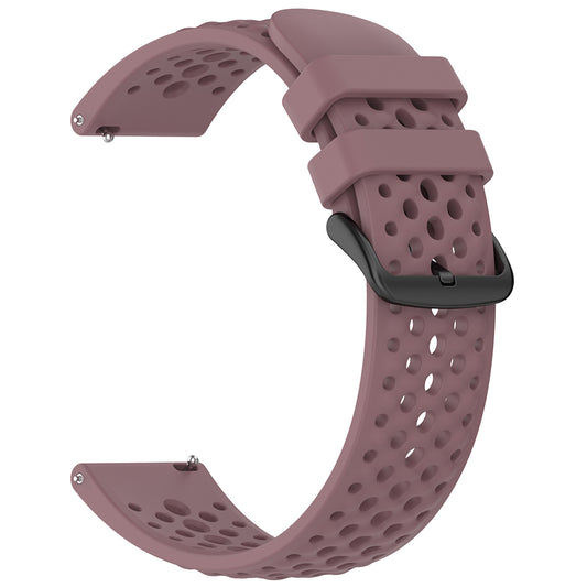 Bracelet Techsuit W083 pour Amazfit Watch / Samsung Watch Series, 22mm, Mauve