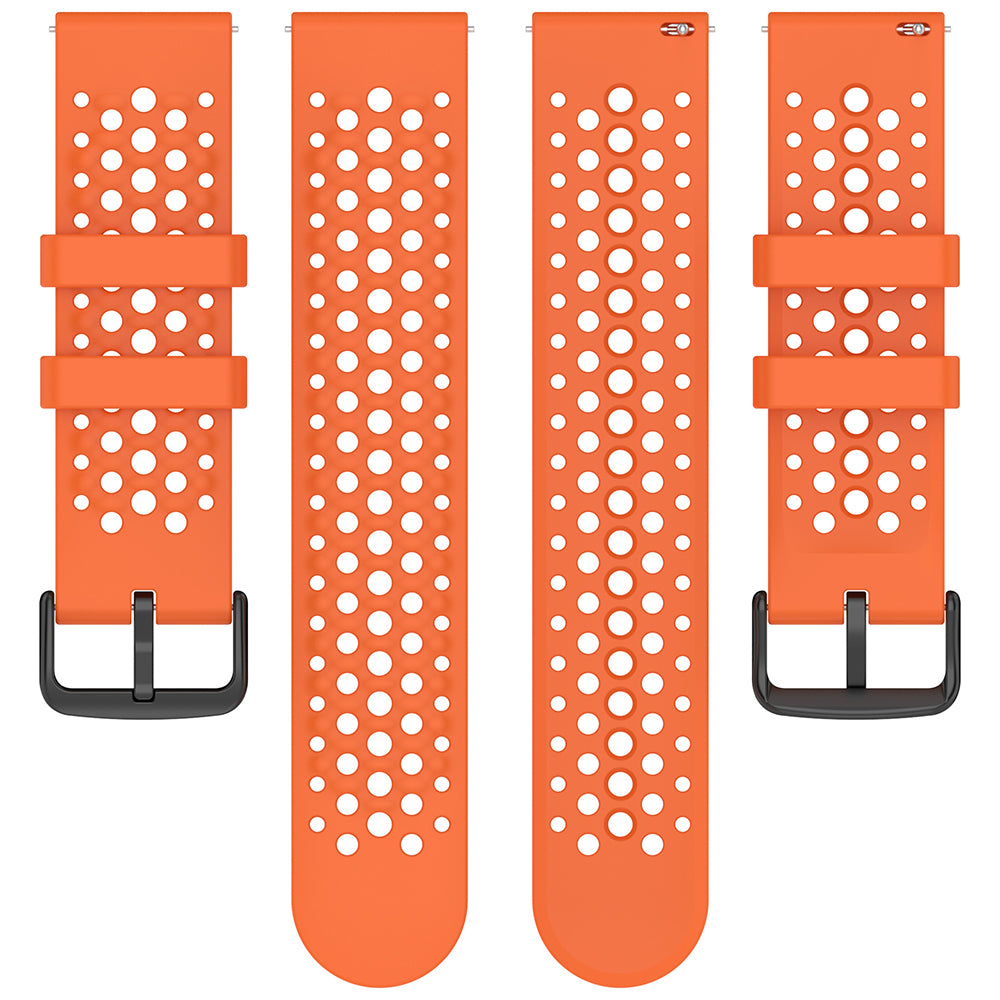 Bracelet Techsuit W083 pour Amazfit Watch / Samsung Watch Series, 22mm, Orange