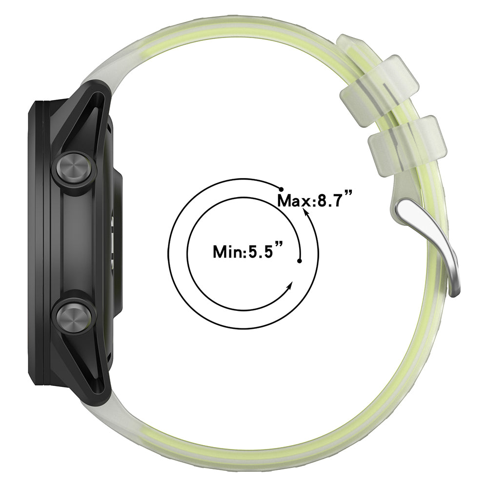 Bracelet Techsuit W084 pour Samsung Galaxy Watch / Huawei Watch Series, 22mm, Blanc