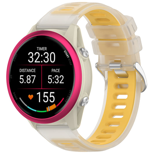 Bracelet Techsuit W084 pour Samsung Galaxy Watch / Huawei Watch Series, 22mm, Jaune