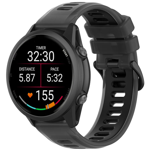 Bracelet Techsuit W084 pour Samsung Galaxy Watch / Huawei Watch Series, 22mm, Noir