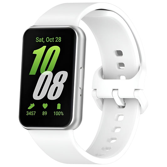 Bracelet Techsuit W086 pour Samsung Galaxy Fit3 R39M, Blanc