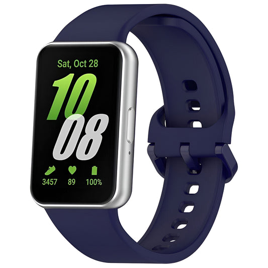 Bracelet Techsuit W086 pour Samsung Galaxy Fit3 R39M, Bleu marine