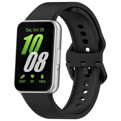 Bracelet Techsuit W086 pour Samsung Galaxy Fit3 R39M, Noir