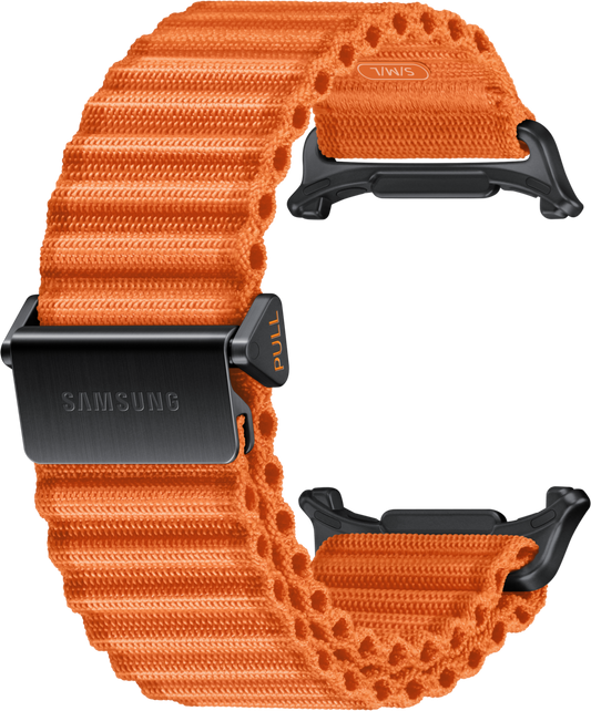 Bracelet Trail pour Samsung Galaxy Watch Ultra, M/L, Orange ET-SVL70MOEGEU 