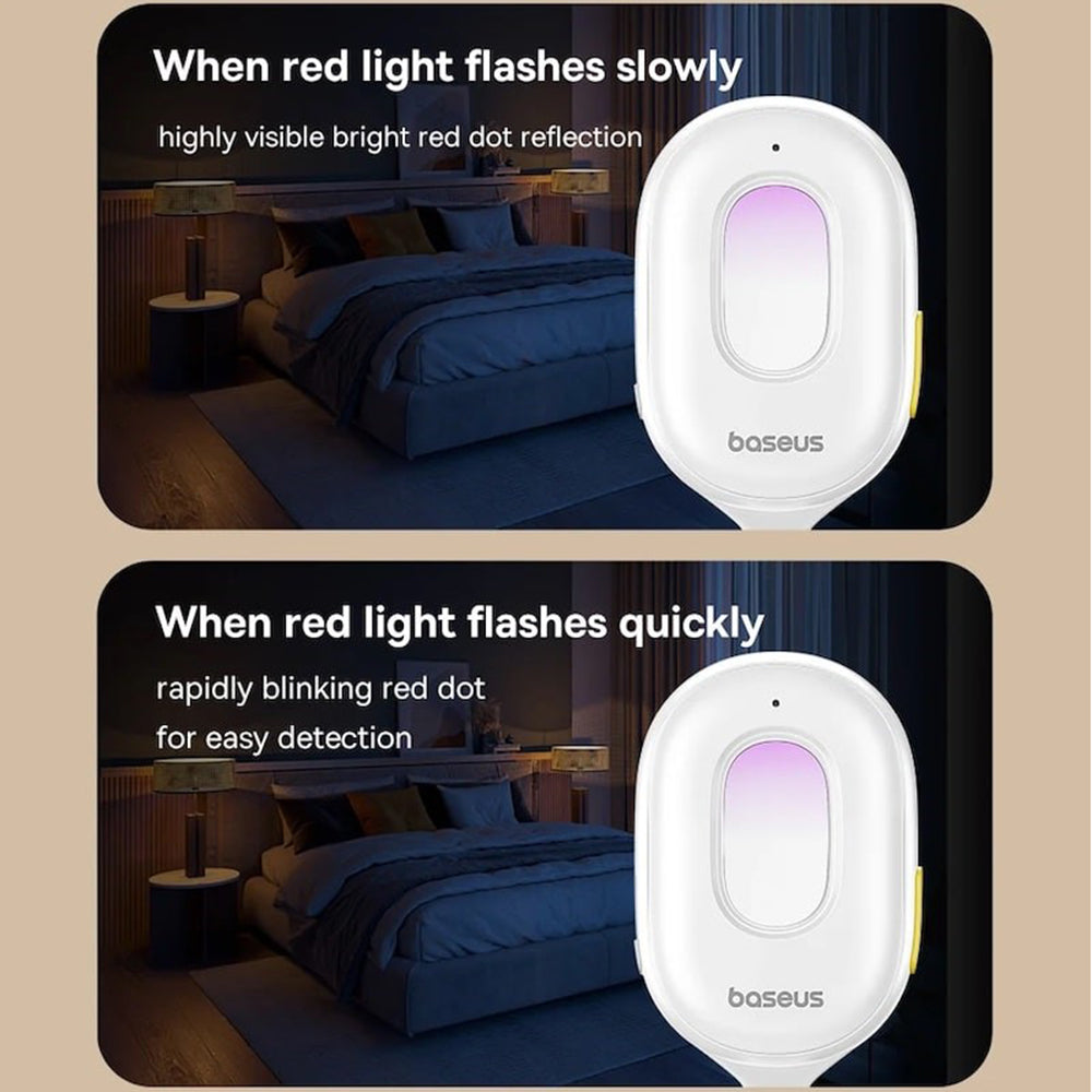 Détecteur de Caméras Cachées Baseus Heyo II, Blanc L60476900211-00