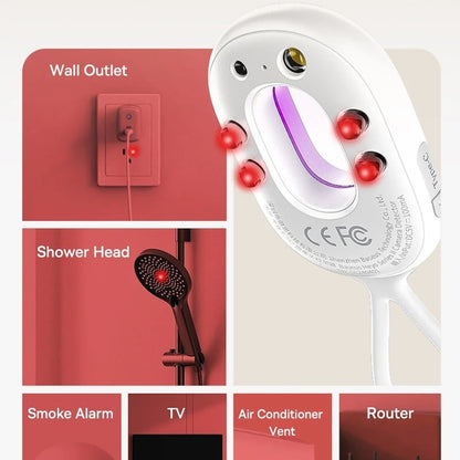 Détecteur de Caméras Cachées Baseus Heyo II, Blanc L60476900211-00