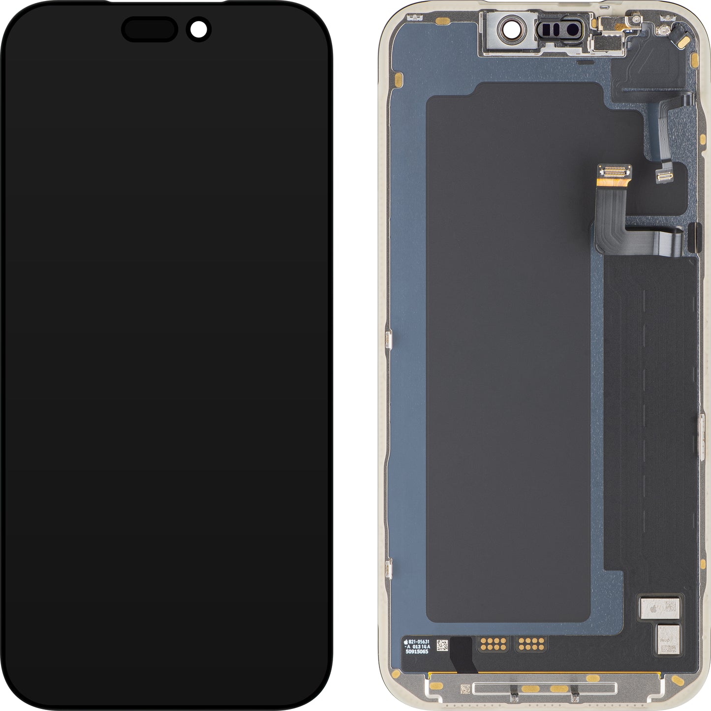Apple iPhone 17 Pro Max Display with Touchscreen, Frame, Black, Service Pack 661-56050