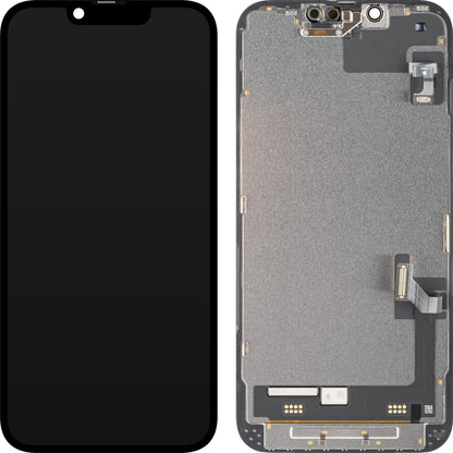 Écran tactile Apple iPhone 17e, avec cadre, noir, Service Pack 661-60211