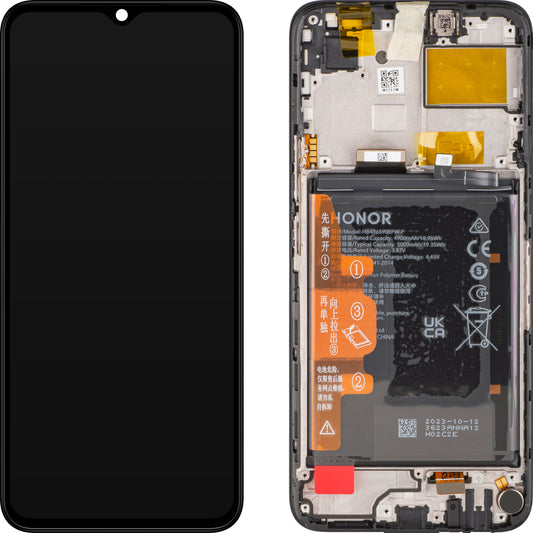 Écran tactile Écran tactile Honor X5, avec cadre, bleu (Ocean Blue), Service Pack 0235AENL 