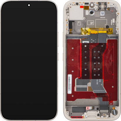 Écran avec écran tactile Honor 600, avec cadre, doré (Blanc doré), Service Pack 0235ATSS