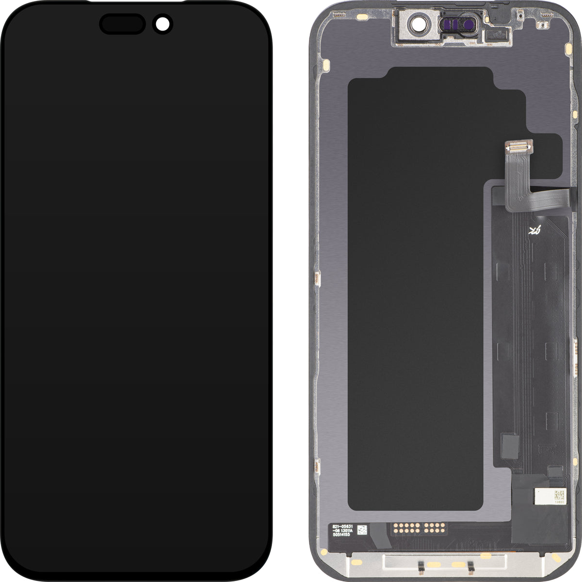 Écran tactile JK pour Apple iPhone 17 Pro Max, avec cadre, version LCD In-Cell IC mobile, noir