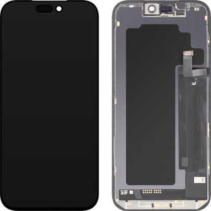 Écran tactile JK pour Apple iPhone 17 Pro Max, avec cadre, version LCD In-Cell IC mobile, noir