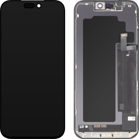Écran tactile JK pour Apple iPhone 17 Pro Max, avec cadre, version LCD In-Cell IC mobile, noir
