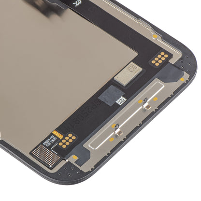 Écran tactile JK pour Apple iPhone 16, avec cadre, Version LCD In-Cell IC Movable, Noir