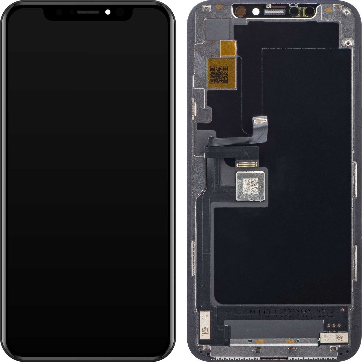 Écran tactile JK pour Apple iPhone 11 Pro, avec cadre, version In-Cell LCD, noir