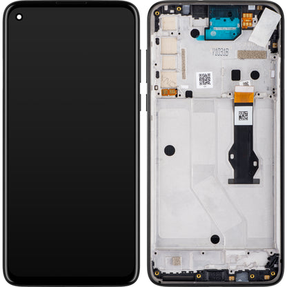 Motorola Moto G8 Power Écran tactile, avec cadre, noir fumé, Service Pack 5D68C16142