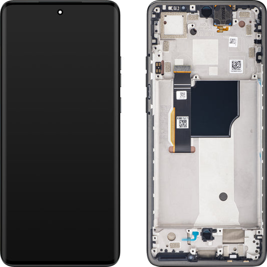 Écran tactile Motorola Edge 40 Neo, avec cadre, version L3, noir, échange 5D68C23158