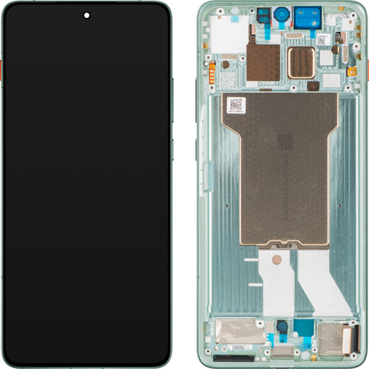 Écran tactile Motorola Edge 70 avec cadre, Vert (Lily Pad), Pack de service 5D68C31542