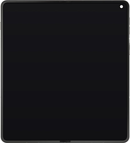 Écran tactile Motorola Razr Fold, avec cadre, sous-inner, noir (Pantone Blackened Blue) Service Pack 5D68C32444