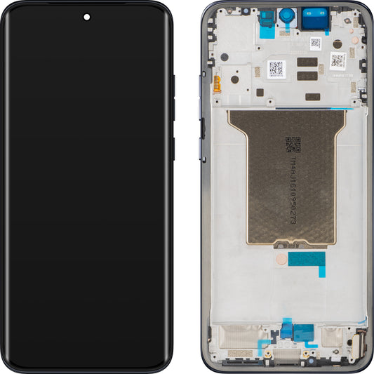 Écran tactile Motorola Edge 70 Fusion+ / Edge 70 Fusion, avec cadre, bleu marine (Pantone Silhouette), pack de service 5D68C32573
