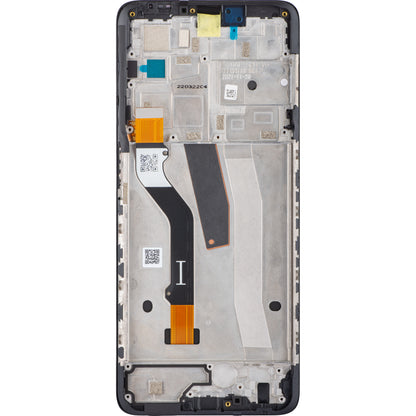 Écran tactile Motorola Moto G51 5G, avec cadre, noir, Service Pack 5D68C20028