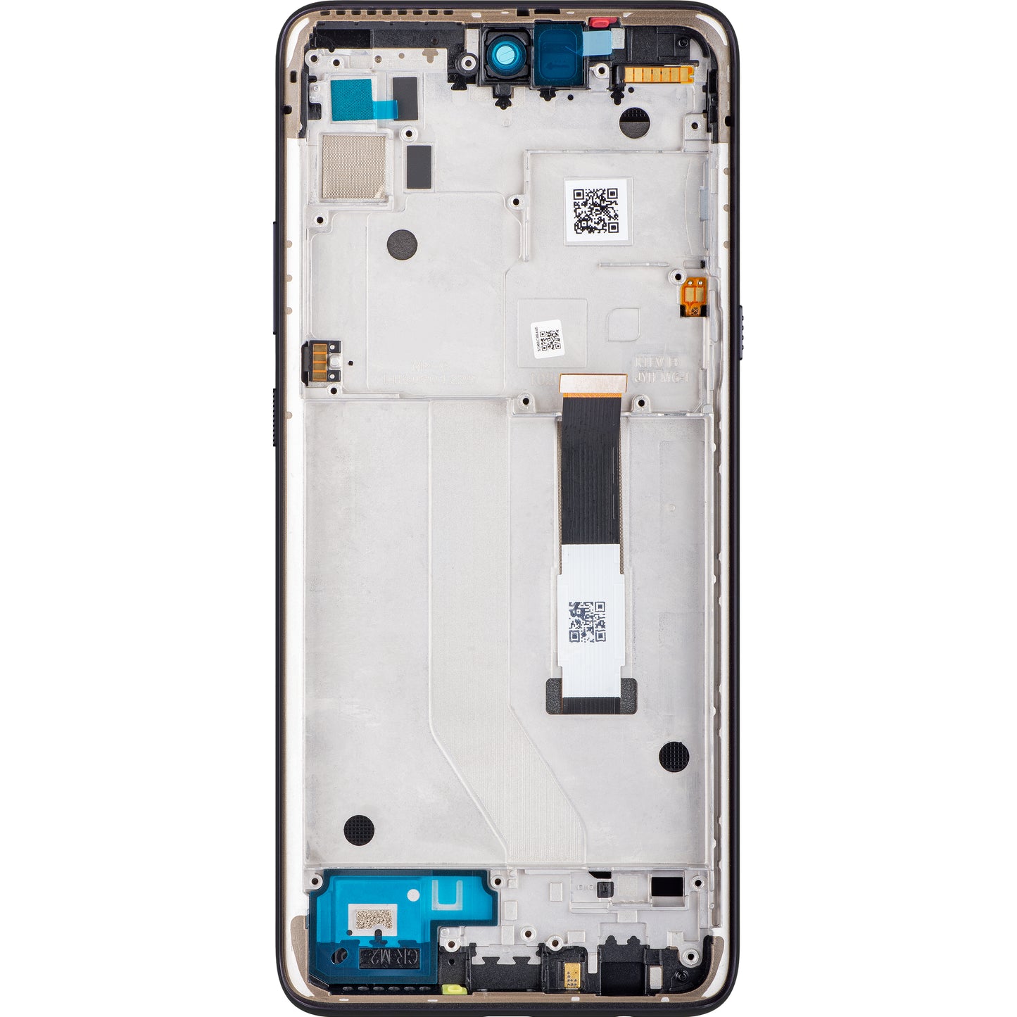 Écran tactile Motorola Moto G 5G, avec cadre, gris, Service Pack 5D68C17616