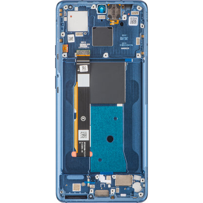 Écran tactile Motorola Edge 40, avec cadre, bleu lunaire, Service Pack 5D68C22671 