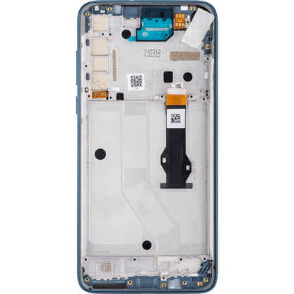 Motorola Moto G8 Power Écran tactile Motorola Moto G8 Power, avec cadre, bleu Capri, Service Pack 5D68C16143 