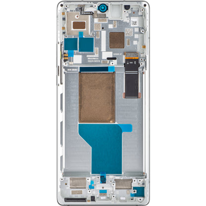 Écran tactile Motorola Edge 30 Ultra avec cadre, blanc étoilé, Service Pack 5D68C21453 