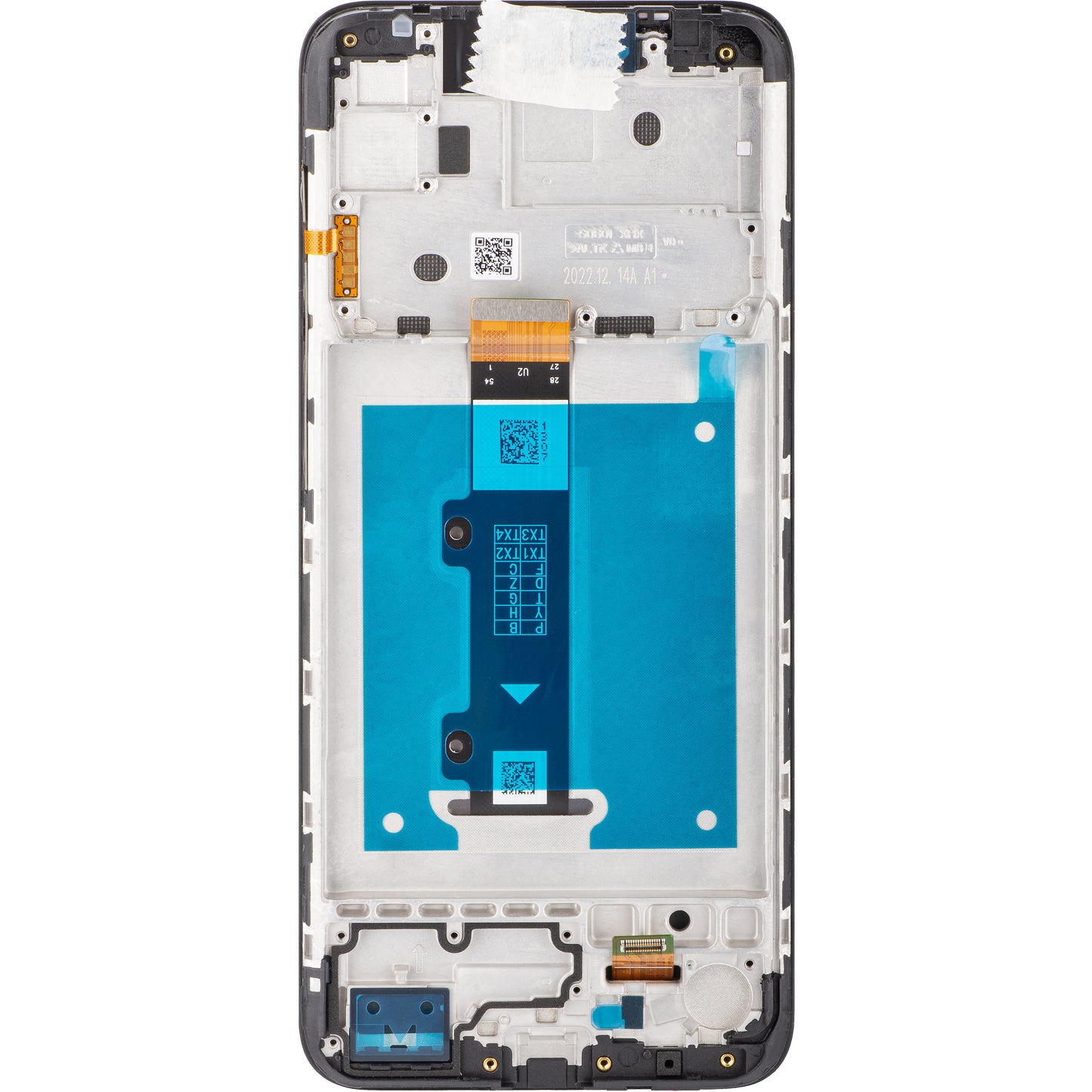 Écran tactile Motorola Moto E20, avec cadre, noir, échange 5D68C19457
