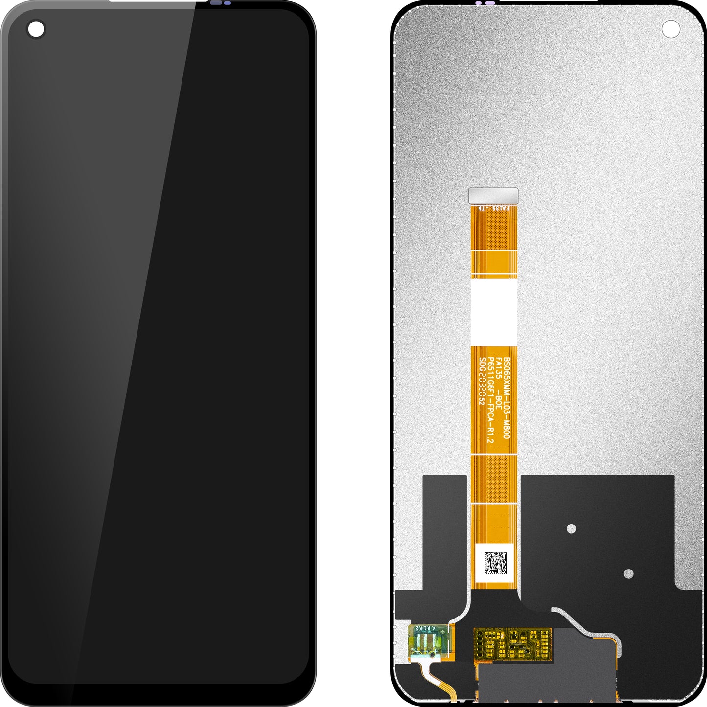Écran avec Touchscreen MP compatible avec Oppo A52 / A72 / A92