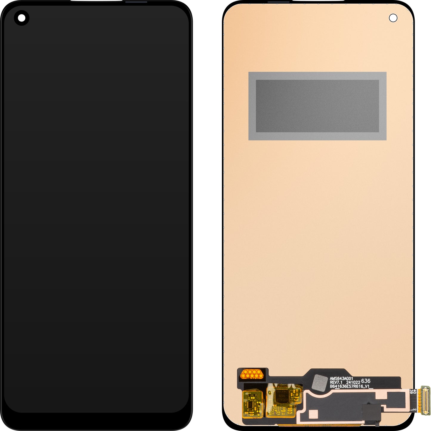 Écran avec Touchscreen MP compatible avec Realme 9 Pro+