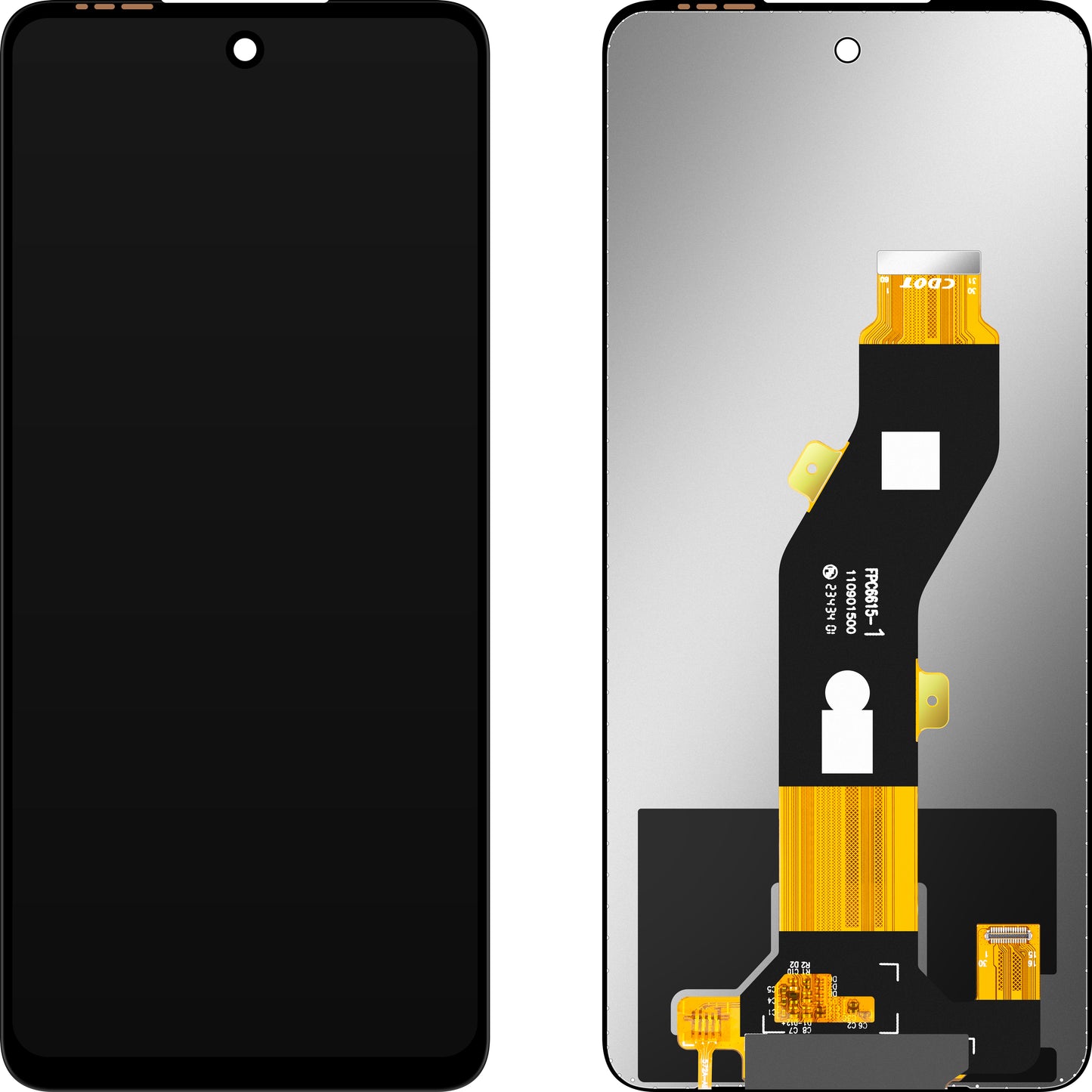 Écran avec Touchscreen MP compatible avec Tecno Pop 8 / Spark 20 / Spark 20C / Spark Go 2024