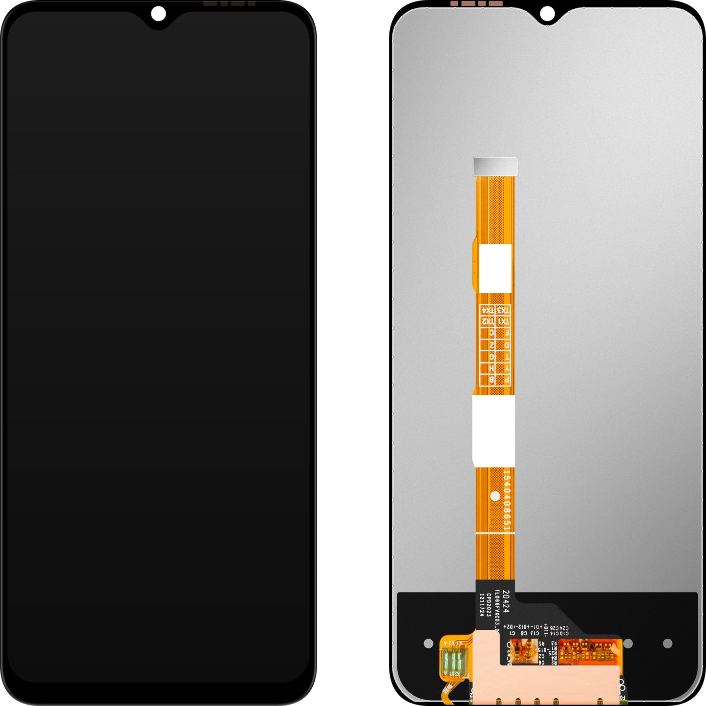 Écran avec Touchscreen MP compatible avec vivo Y51 (2020, décembre) / Y52s / Y53s / Y72 5G
