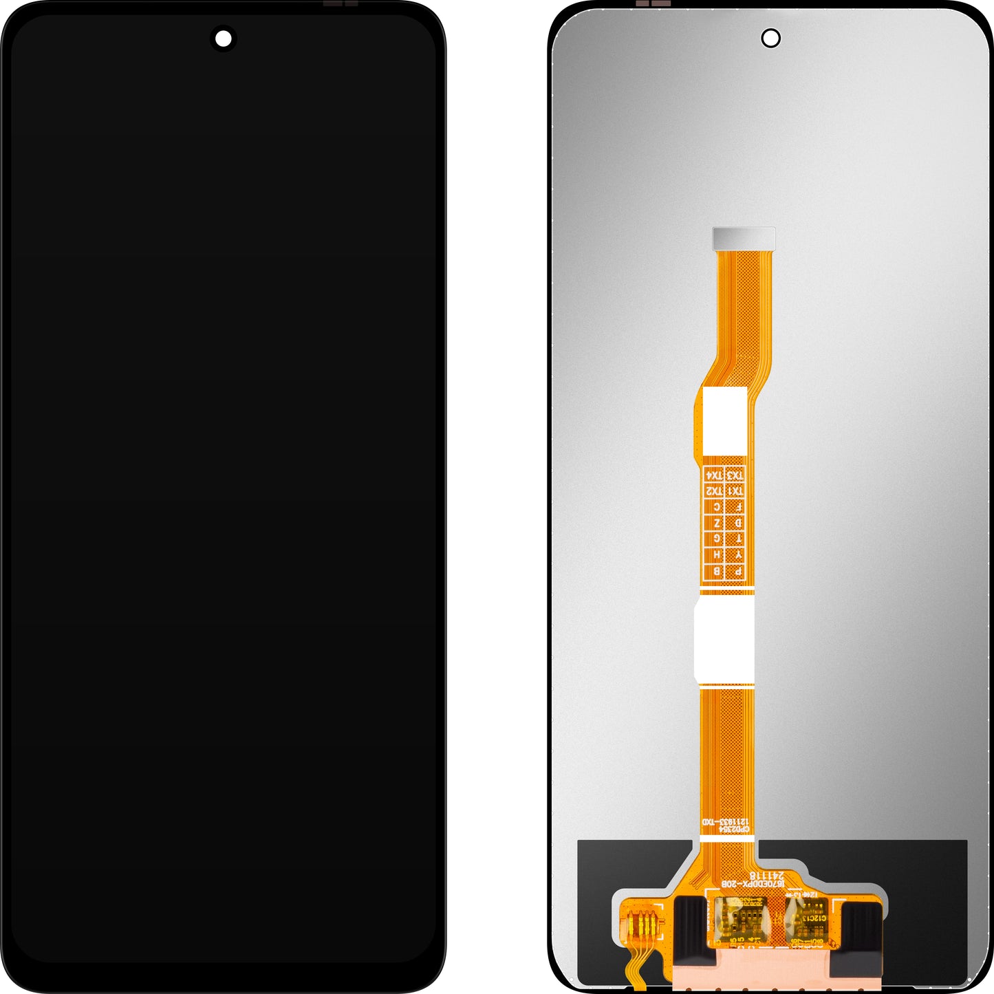 Écran avec écran tactile MP compatible avec vivo Y28 4G