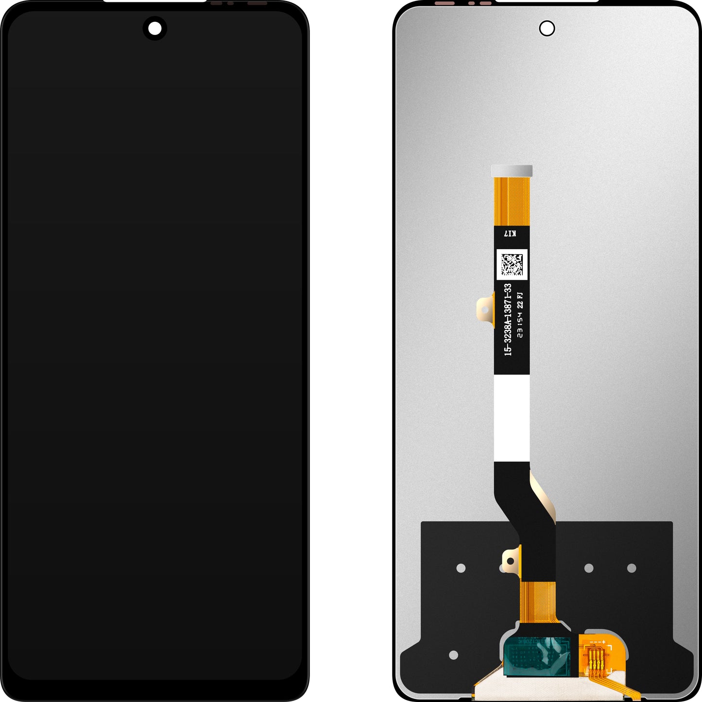 Écran avec Touchscreen MP compatible avec Tecno Pova 5 Pro