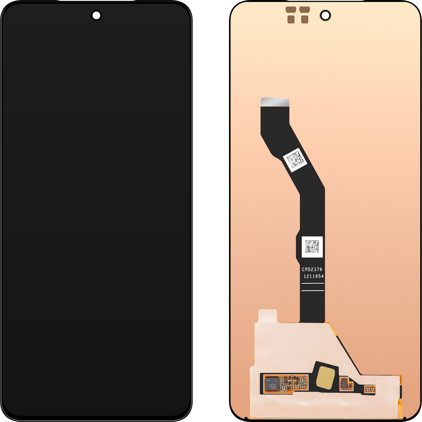 Écran avec Touchscreen MP compatible avec vivo V50 Lite