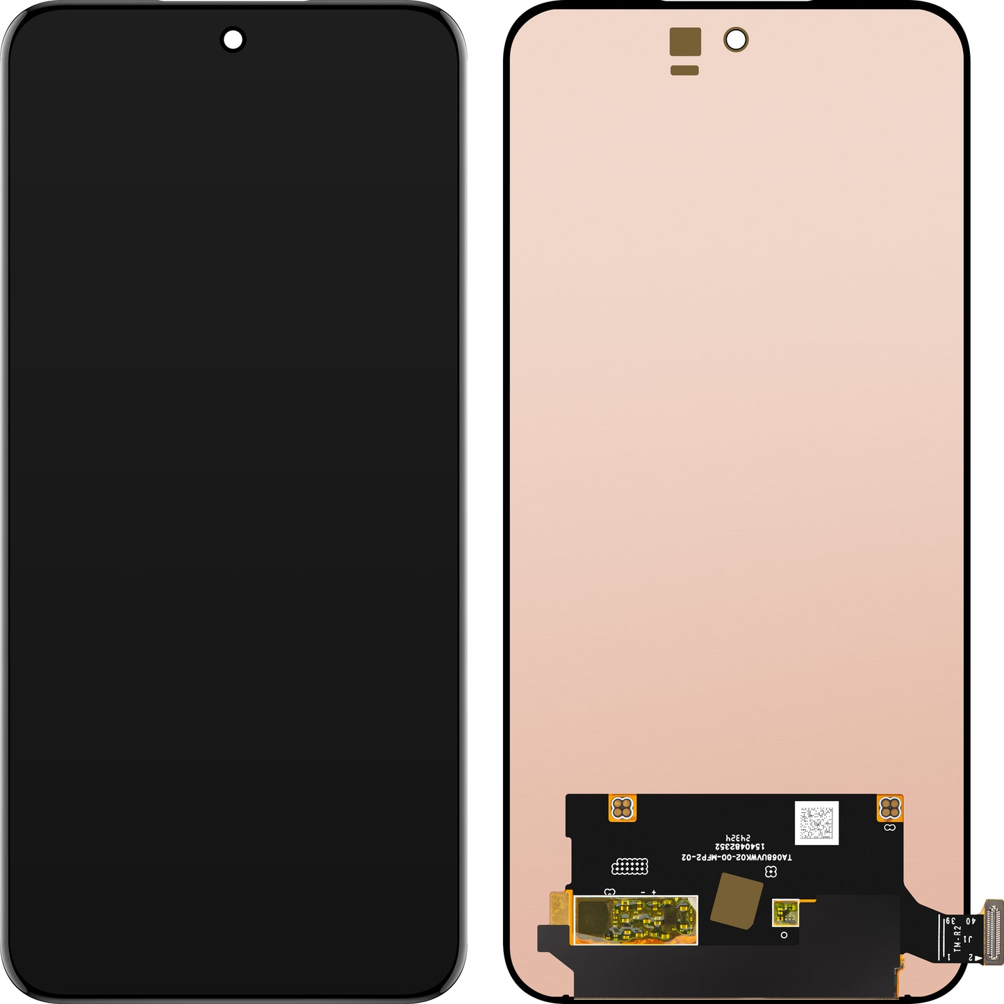 Écran avec écran tactile MP compatible avec Oppo Reno13 Pro