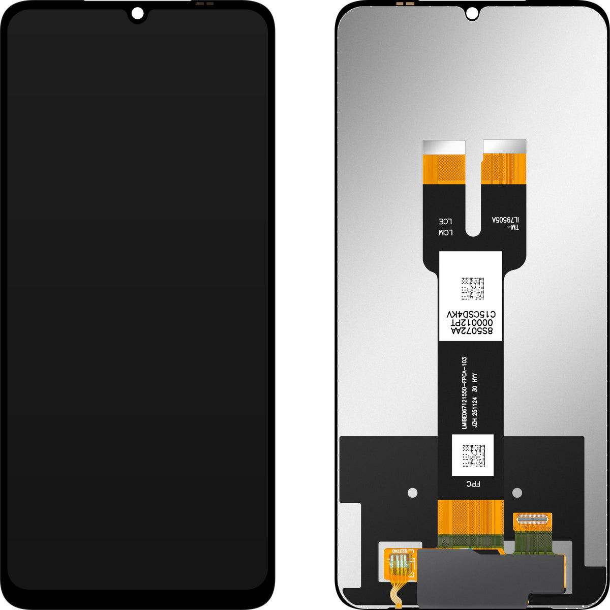 Écran tactile MP compatible avec Samsung Galaxy A07 5G A076
