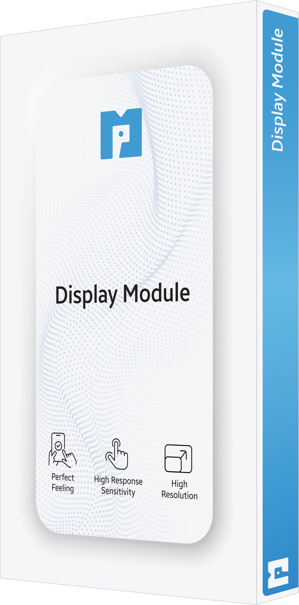 Écran tactile MP compatible avec Apple iPhone 16, avec cadre, version Premium Soft OLED FHD Diagnostic, noir